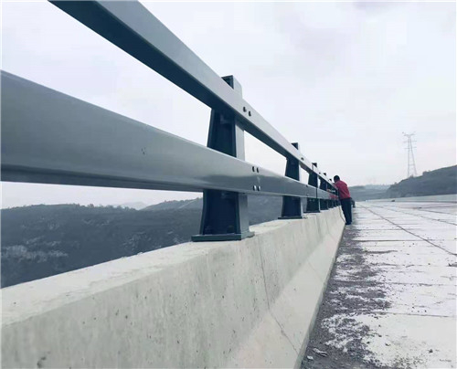 橋梁護欄 河道景觀扶手護欄 不銹鋼復合管橋梁防撞欄桿